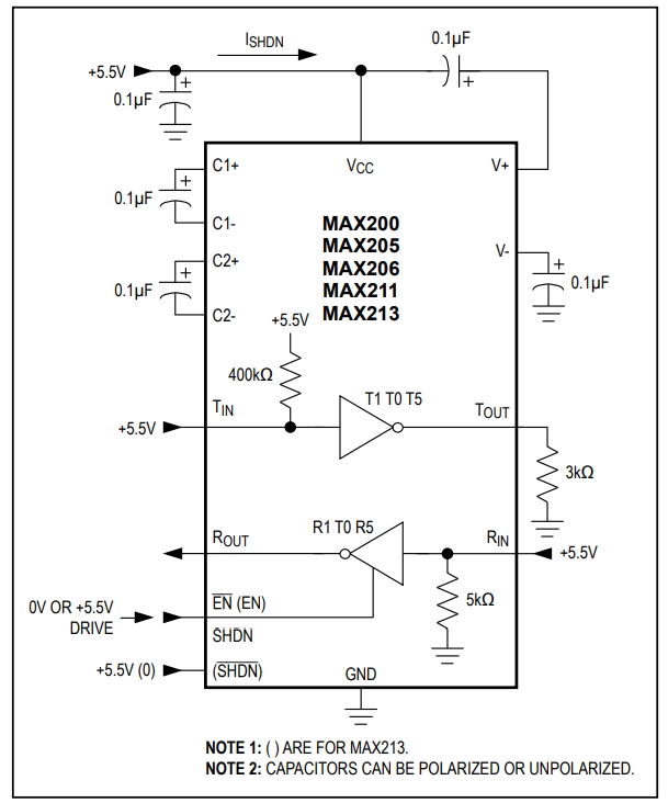MAX202CSE 